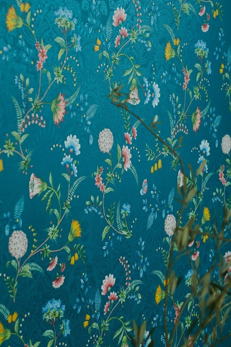 Pip Studio La Majorelle Non-Woven Wallpaper Dark Blue 2 Pip Studio La Majorelle Non-Woven Wallpaper Dark Blue - Image 2