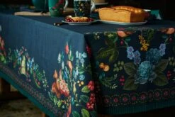 Winter Wonderland Tablecloth Dark Blue -Chic Nest Deals Store pipserviesewintertc09122020dag310447 2 1