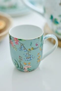 Jolie Set/2 Mugs Small Flowers Blue 7 Jolie Set/2 Mugs Small Flowers Blue -Chic Nest Deals Store pipserviesjolie230620200172 1