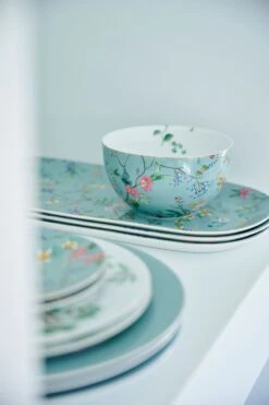 Jolie Cake Tray Rectangular Blue -Chic Nest Deals Store pipserviesjolie230620200451