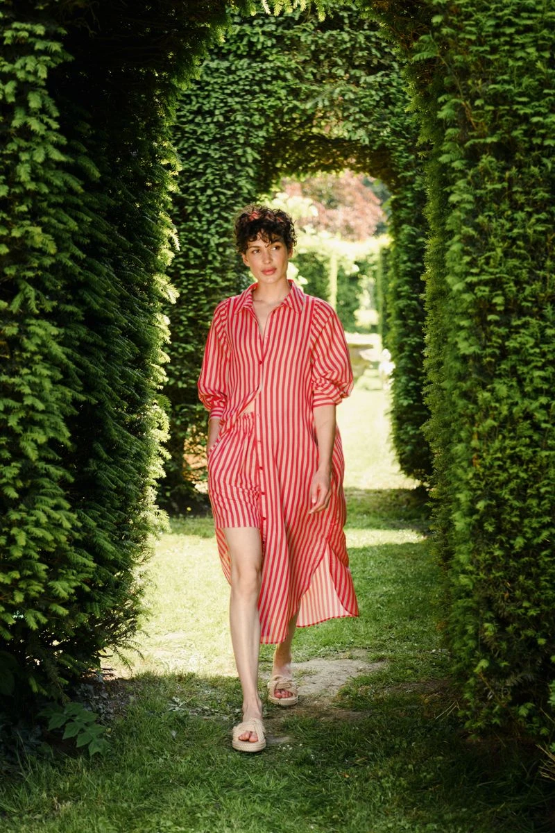 Shorts Sumo Stripe Red 2 Shorts Sumo Stripe Red - Image 2