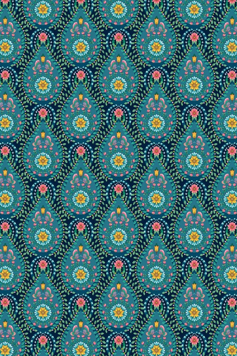 Pip Studio Raindrops Non-Woven Wallpaper Dark Blue 6 Pip Studio Raindrops Non-Woven Wallpaper Dark Blue - Image 6