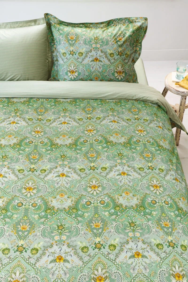 Pillowcase Saluti Piccoli Green 1 Pillowcase Saluti Piccoli Green