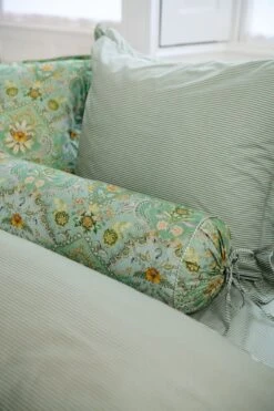Pillowcase Saluti Piccoli Green 6 Pillowcase Saluti Piccoli Green -Chic Nest Deals Store saluti piccoli roll cushion green 40 detail lr 1