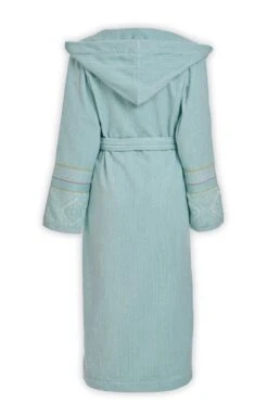 Bathrobe Soft Zellige Blue -Chic Nest Deals Store soft zellige bathrobe blue pb lr