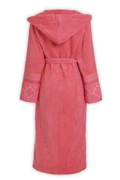 Bathrobe Soft Zellige Coral -Chic Nest Deals Store soft zellige bathrobe coral pb lr 1
