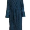 Bathrobe Soft Zellige Dark Blue