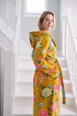 Bathrobe Good Evening Yellow -Chic Nest Deals Store ss23 good evening yellow 03 mood
