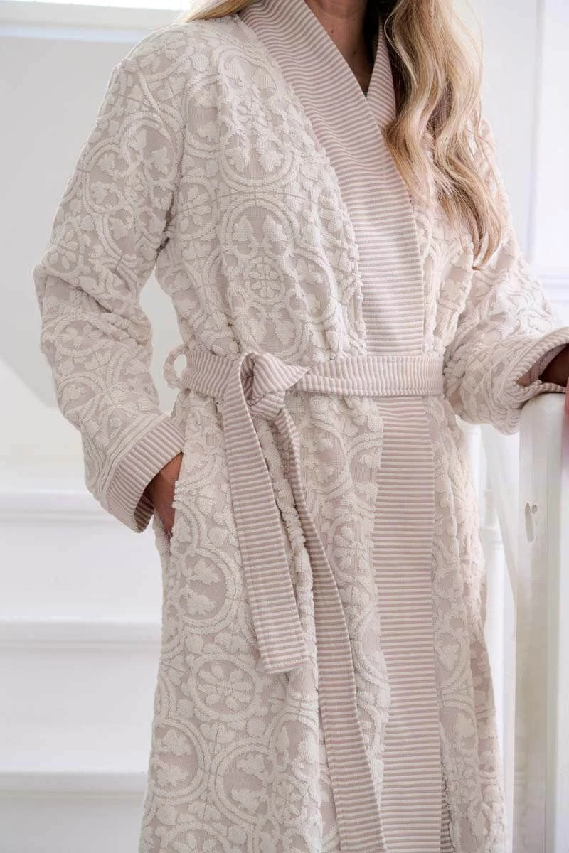 Bathrobe Tile De Pip Khaki 2 Bathrobe Tile De Pip Khaki - Image 2