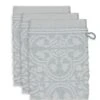Washcloth Set/3 Tile De Pip Light Blue 16x22 Cm