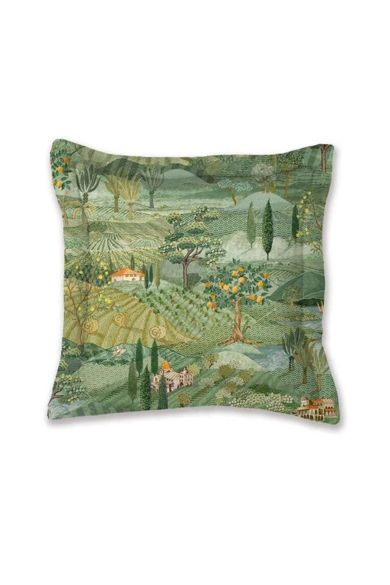 Cushion Square Toscana Green 1 Cushion Square Toscana Green