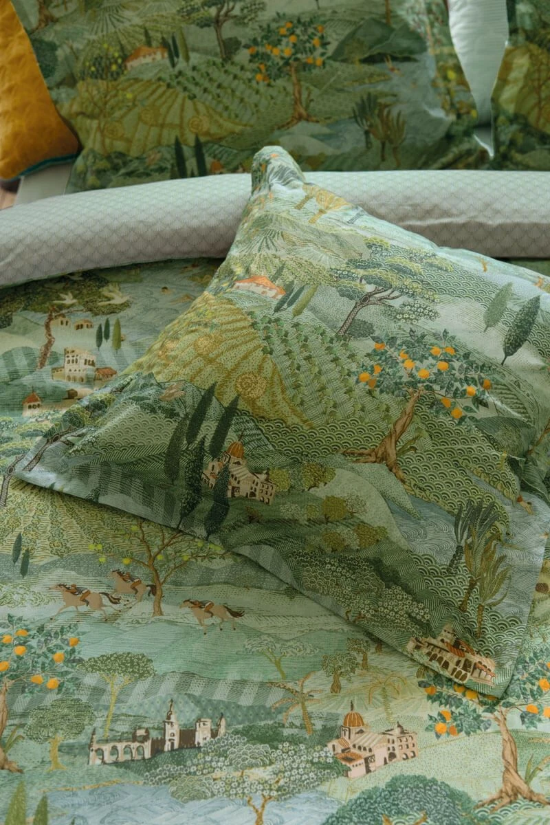 Cushion Square Toscana Green 2 Cushion Square Toscana Green - Image 2