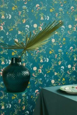 Pip Studio La Majorelle Non-Woven Wallpaper Dark Blue