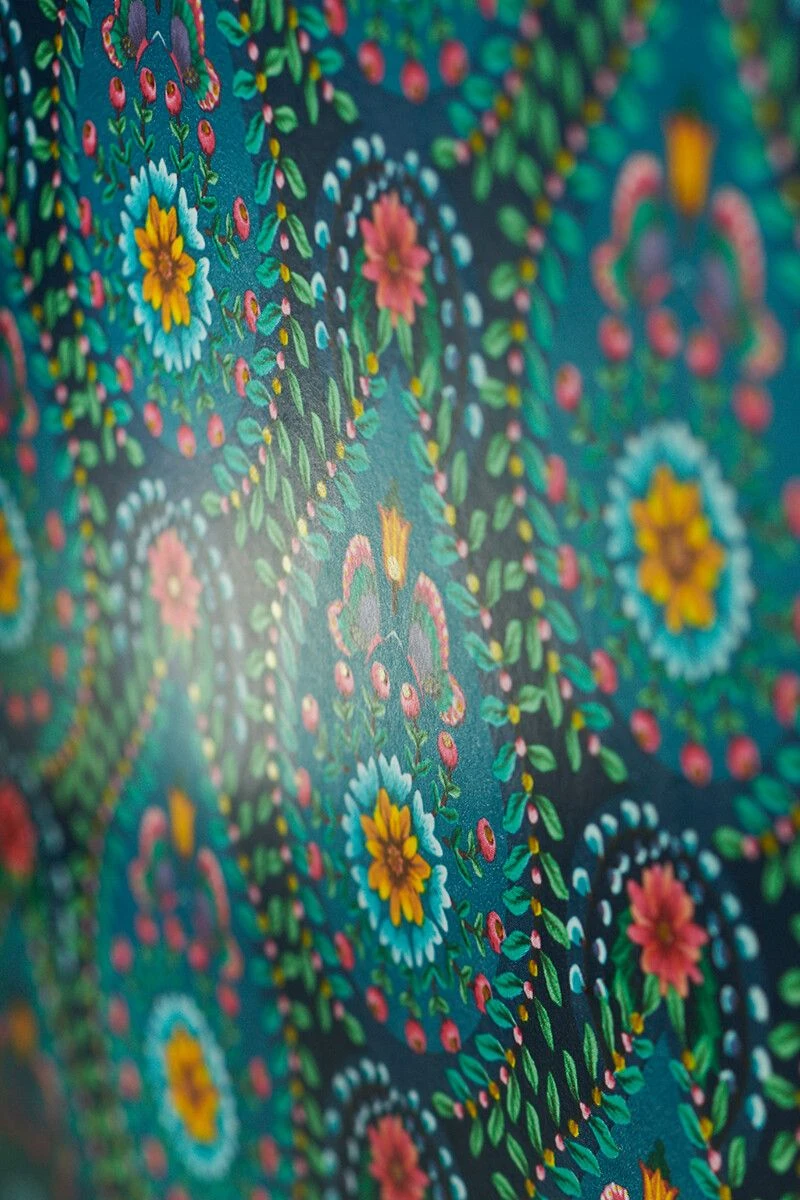 Pip Studio Raindrops Non-Woven Wallpaper Dark Blue 2 Pip Studio Raindrops Non-Woven Wallpaper Dark Blue - Image 2